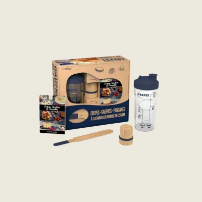 Miam Factory, coffret shaker à crêpes, pancakes, gaufres