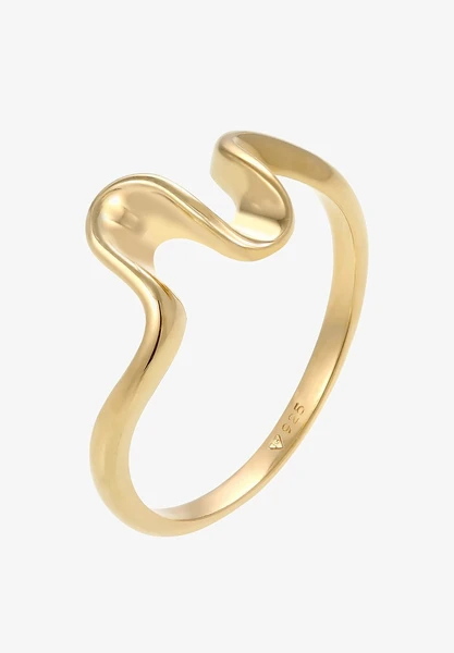 WAVE DESIGN - Bague - gold-coloured