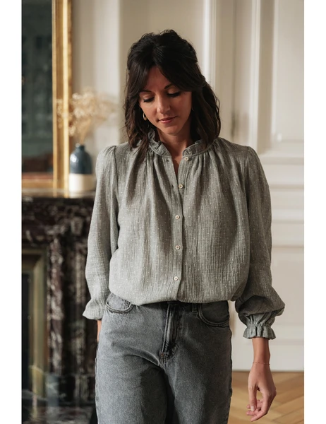 Chemise Abby grey