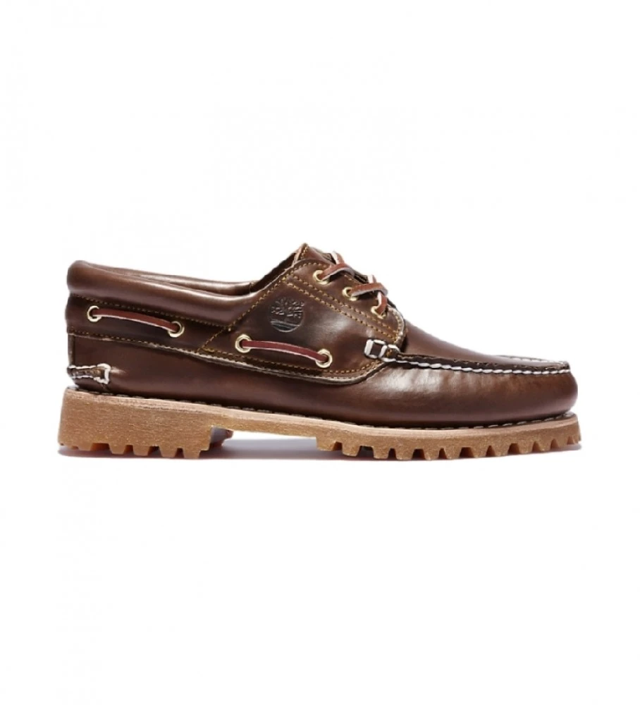 Nautical Authentics 3 Eye Classic Lug marron