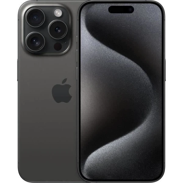 APPLE iPhone 15 Pro 128GB Black Titanium (2023) - Reconditionné - Excellent état