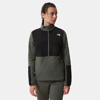 PULL COUCHE INTERMÉDIAIRE EN POLAIRE À COL ZIPPÉ DIABLO POUR FEMME | The North Face