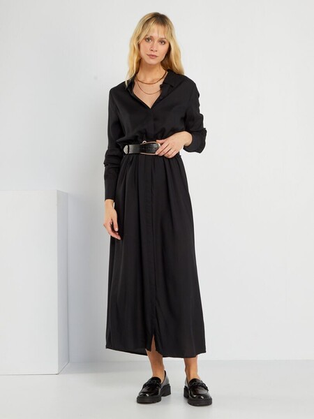Robe chemise longue
