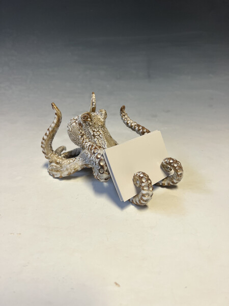 Octopus Cell Phone/Business Card Holder
