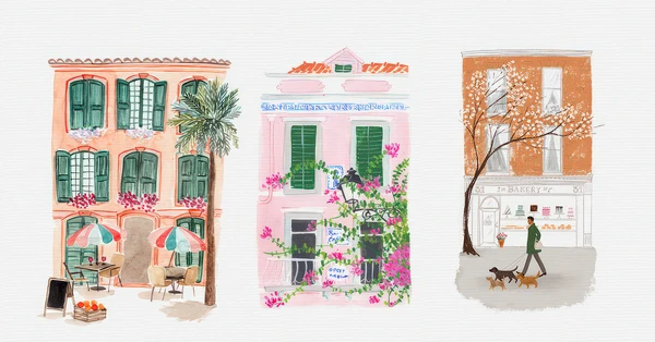Cours en ligne - Techniques de gouache pour l'illustration (Emma Block)