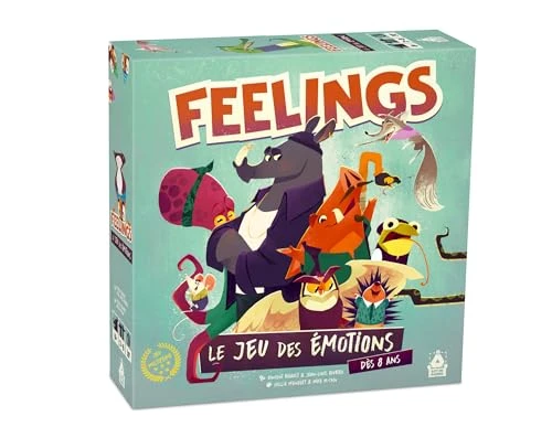 Feelings – Le Jeu des Émotions | Nouvelle Édition 2025 | Act in Games | Coopératif | 2 à 8 Joueurs | Dès 8 Ans | 30 Min