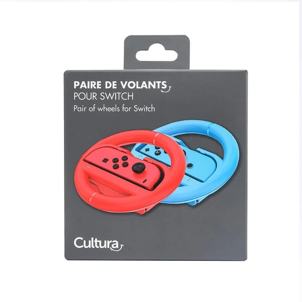 Paire de volants pour Switch - Cultura
