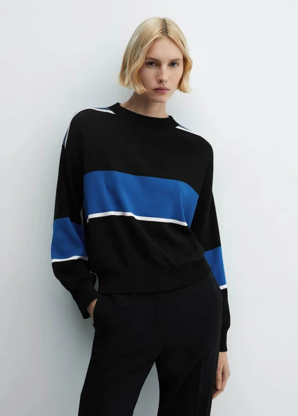 Pull-over maille col rond -  Femme | Mango France