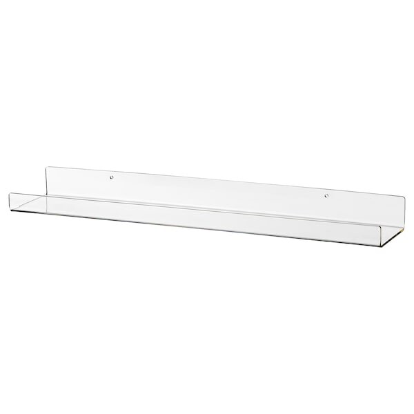 MELLÖSA Tablette pour photos, incolore - IKEA