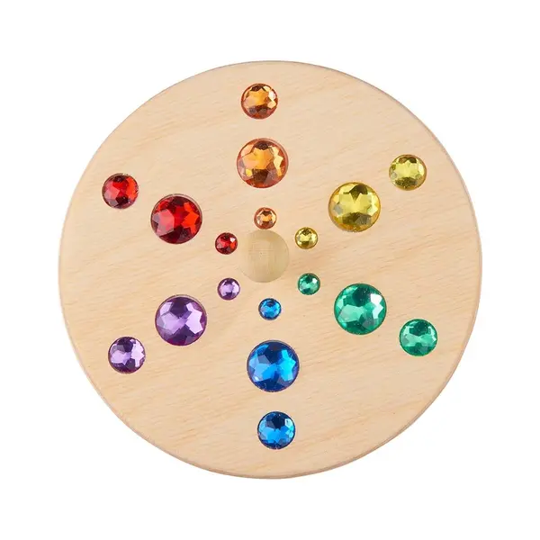 Toupie étoile pierres brillantes Glückskäfer