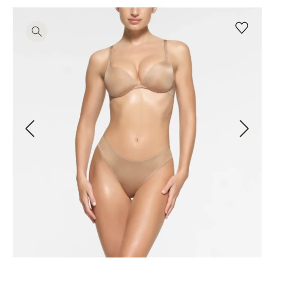 SKIMS ULTIMATE TEARDROP PUSH-UP BRA | ONYX