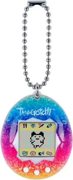 Bandai - Tamagotchi - Tamagotchi original - Flames - Animal électronique virtuel avec écran, 3 boutons et jeux - 42927