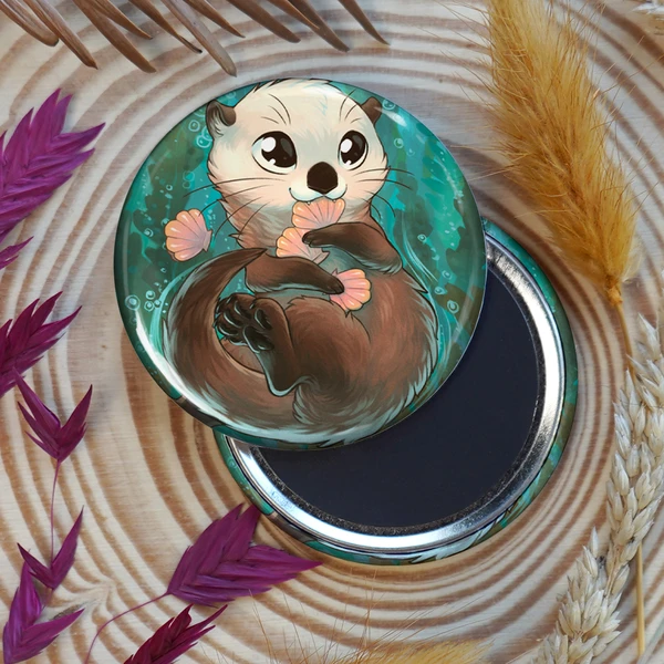 Badge • Loutre Gourmande