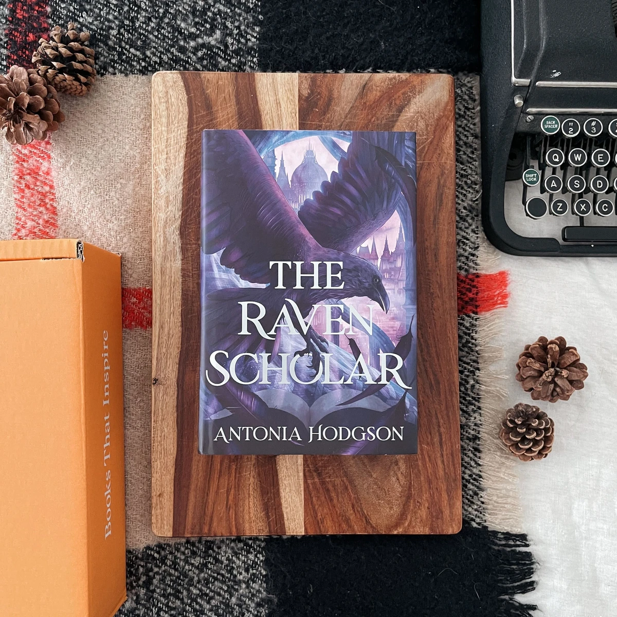 The Raven Scholar by Antonia Hodgson book only (Illumicrate Exclusive)