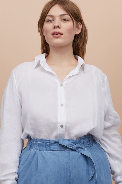 H&M+ Chemise en lin