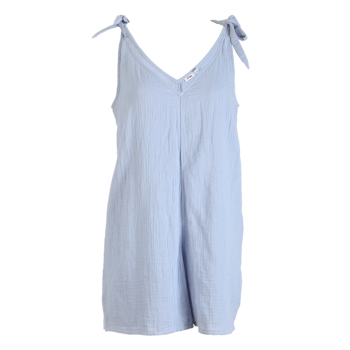 Combishort en gaze de coton