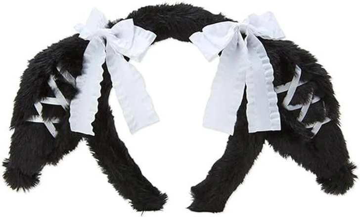 Sanrio Headband with Ribbons Kuromi (Moonlit Night)