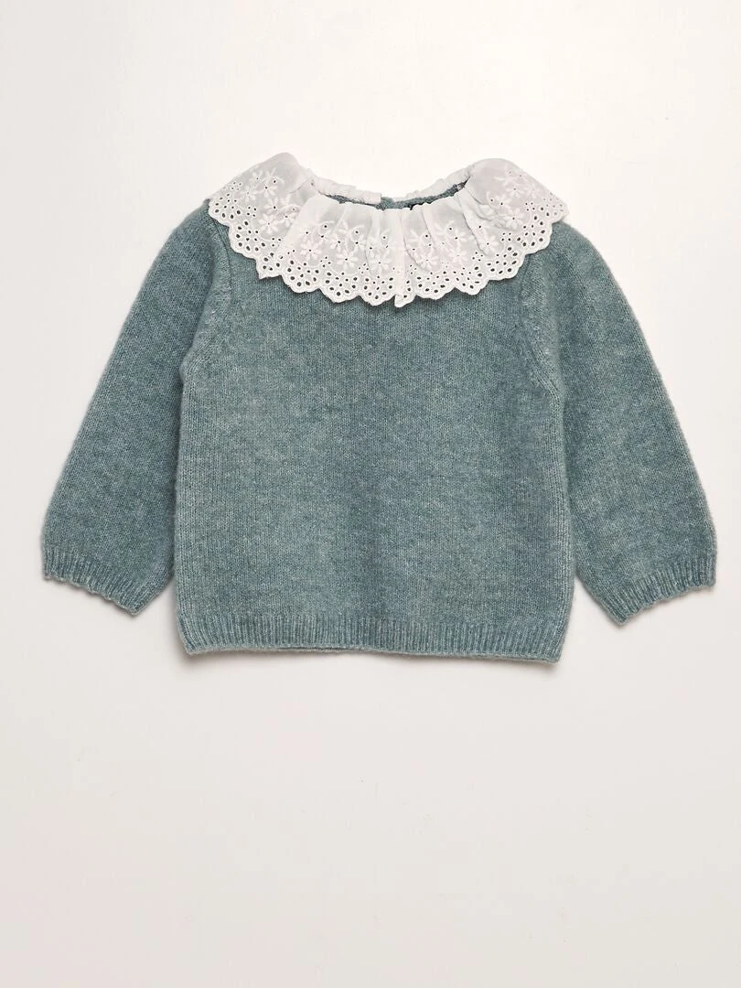Pull en maille tricot
