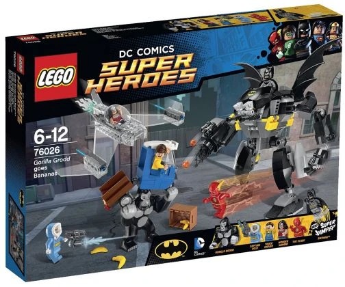 LEGO DC Comics 76026 pas cher, Gorilla Grodd en folie