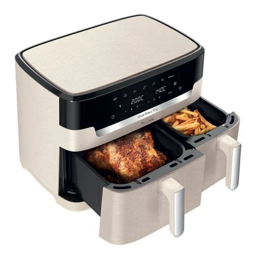 Friteuse sans huile MOULINEX double bac 10,5L - EZ942AF0