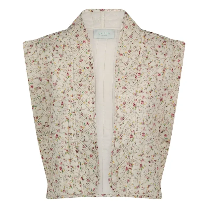 Veste Isla Flower | Ecru