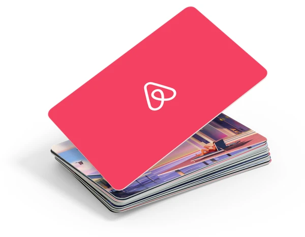 Carte cadeau de voyage Airbnb