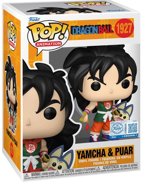 Figurine Funko Pop Dragon Ball #1927 Yamcha et Plume