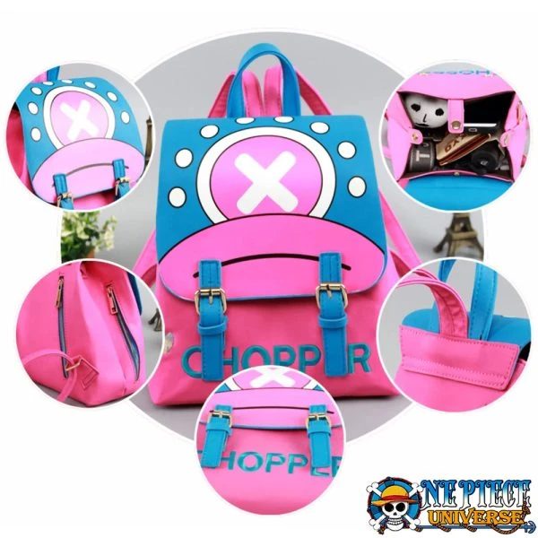 Tony Tony Chopper Backpack to School PU for Sale | One Piece Universe Store