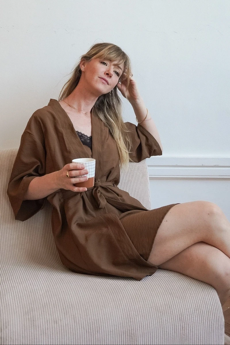 Joli Kit Couture - Kimono Hoya cacao