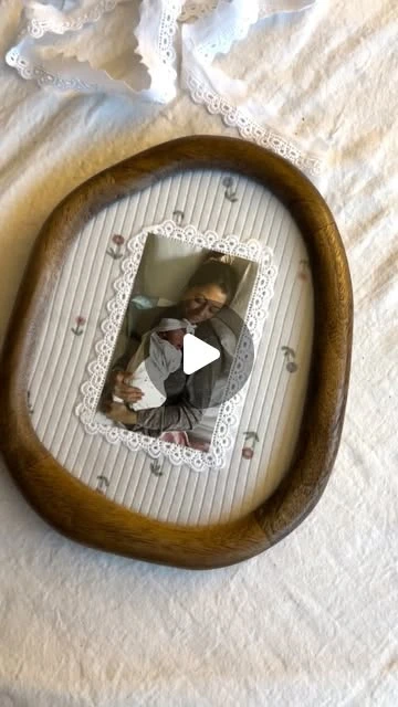 Gia Boyd on Instagram: "The sweetest and easiest little DIY that just makes my mama heart happy! 🌷💕 a must try keepsake!! I love being her mom 🫶🏻This is one that has been on my mind, and I can’t believe I didn’t make it sooner! No artistic skills required😂#diymom #babygiftideas #upcycledfabric #babykeepsake #craftymom"