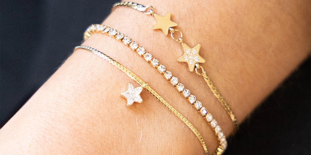 Bracelet Algara (Acier doré)