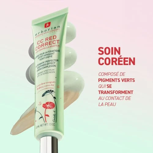 Erborian Cc Cream Red Correct Spf25 15ml