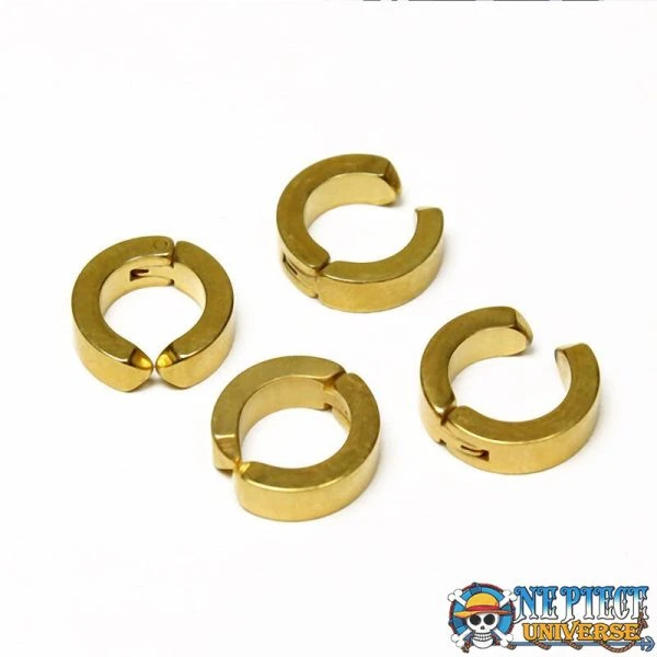 Trafalgar Law Earrings Jewelry One Piece Cosplay 4pcs | One Piece Universe