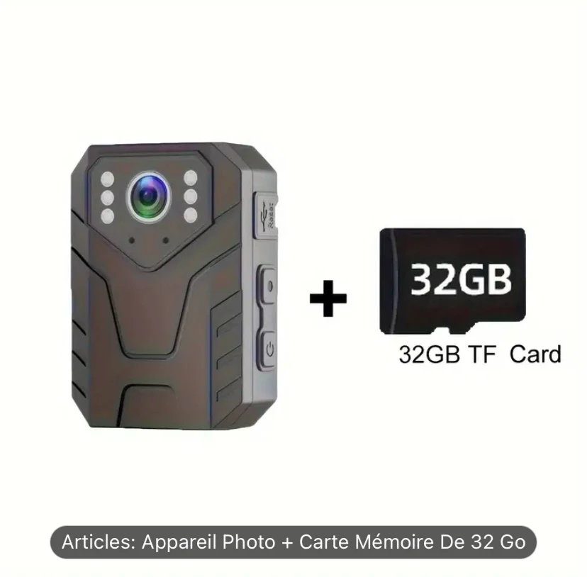 Camera corporelle 