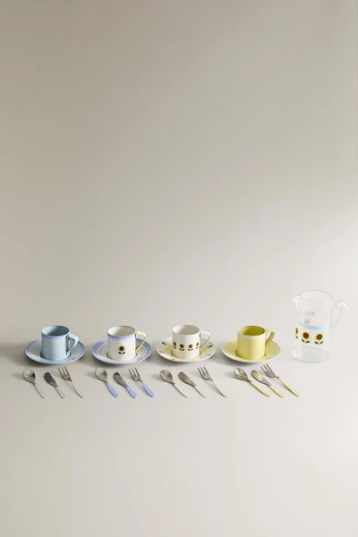 ENSEMBLE JOUET ENFANT VAISSELLE MÉTAL