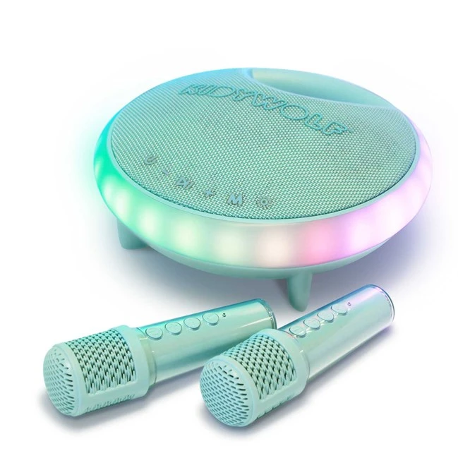 KidyKaraoke enceinte musicale portable 2 micros sans fils Kidywolf