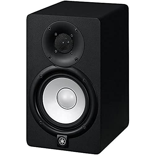 Yamaha HS5 – Enceinte de monitoring studio amplifiée – Enceinte de mixage pour DJ, musiciens et producteurs – Noire