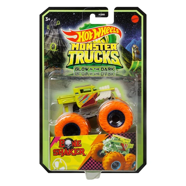 Hot Wheels Monster Trucks - Véhicule Phosphorescent