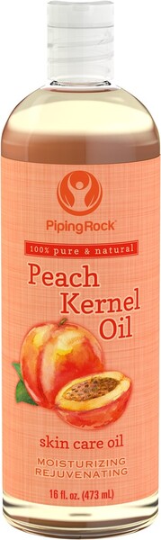 Peach Kernel Oil 16 fl oz (473 mL) Bottle | Peach Kernel Oil | Piping Rock Health Products