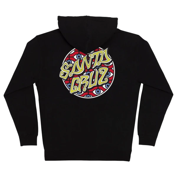 Salba Eyes Mens Santa Cruz Zip Hoodie