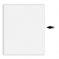Etui rigide 310 x 435 mm format A3.