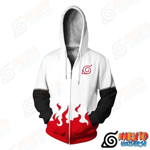 Naruto Jacket (Zipper Hoodie) Minato Hokage