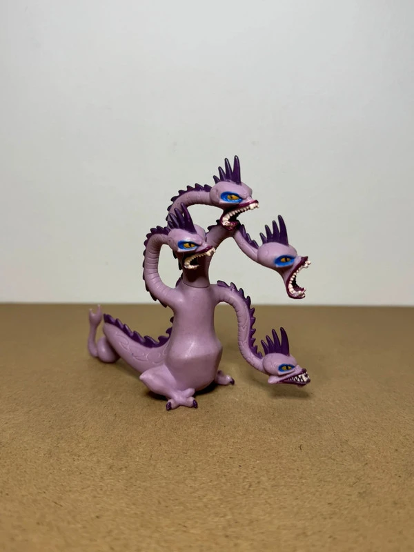 Figurine Hercule Disney « Hydre a 4 tête »