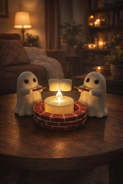 Photophore pour feu de camp Ghost