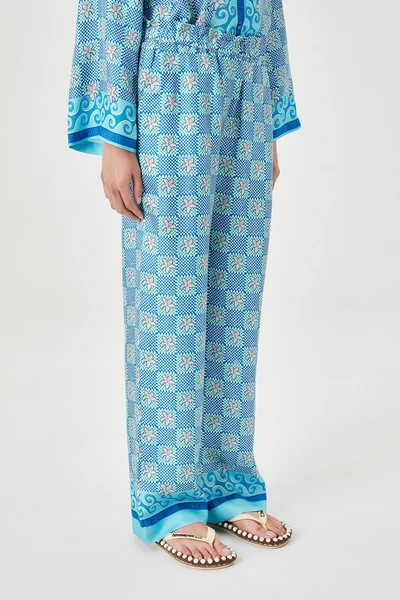 Silk pants