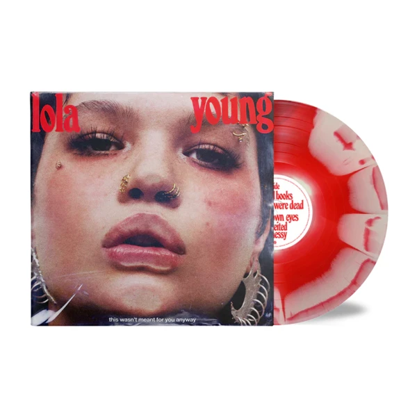 Lola Young - this wasn’t meant for you anyway - Vinyle rouge et blanc - Vinyl Collector Store