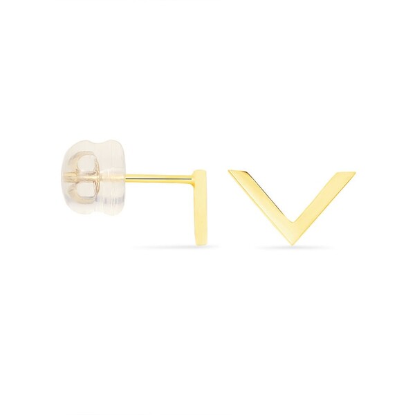 Boucles D'oreilles Puces Ella Or Jaune