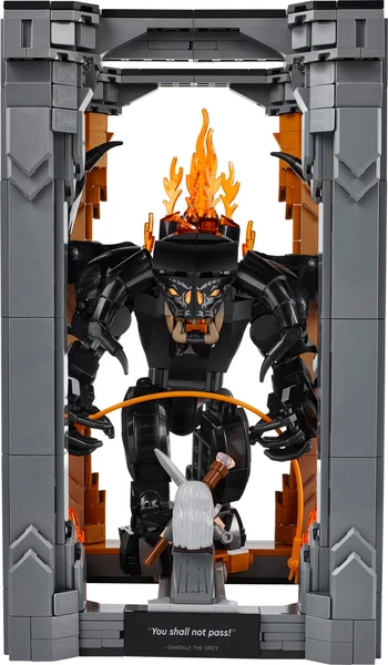 Le Seigneur des Anneaux : Book Nook du Balrog™ 10367 | LEGO® Icons | Boutique LEGO® officielle FR