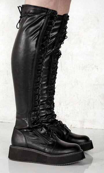 Koi - Blade Lace Up Boots