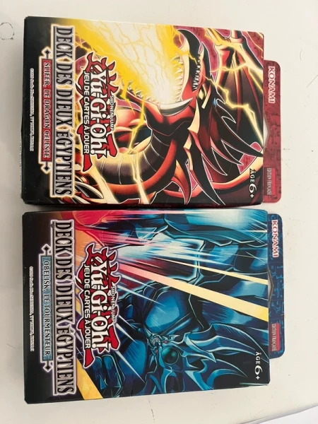 Deck Yu gi oh obelisk et slifer en FR sceller | Vinted